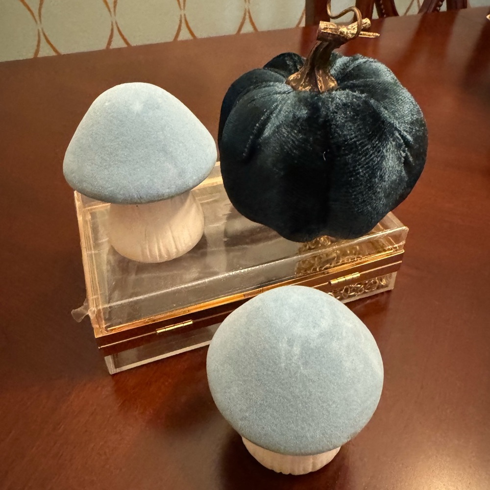 Blue and White Mushroom Decor - Picture 6 of 6